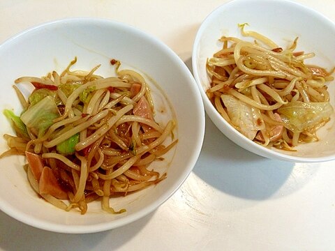 うちのごはん☆簡単魚肉ソーセージ野菜炒め